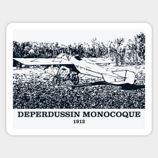 Deperdussin Monocoque 1912 Aircraft Sticker